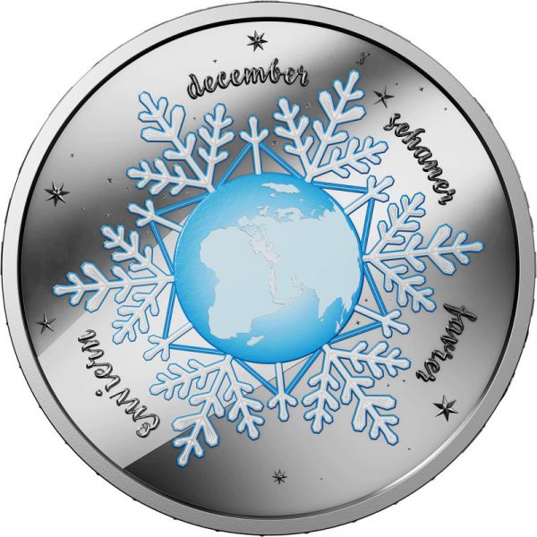 20 CHF Schweiz Die 4 Jahreszeiten - Winter 2026 Silber PP