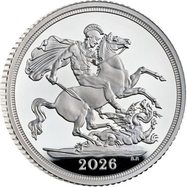 Großbritannien Silver Sovereign 2026 Silber PP
