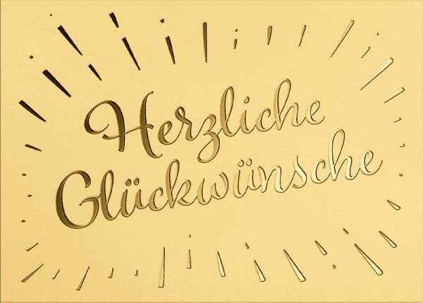 3.000 Francs Tschad Herzliche Glückwünsche Gold