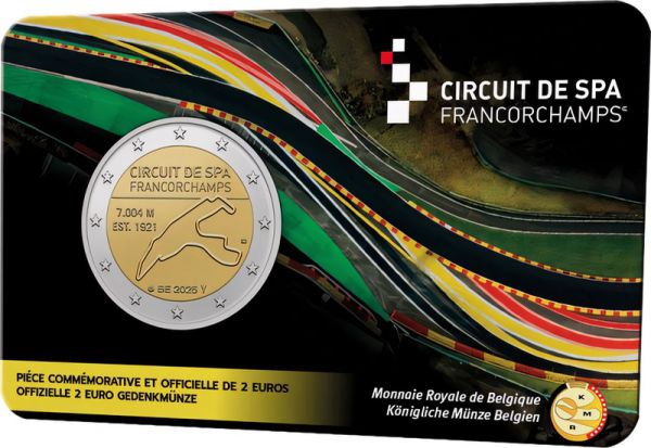 2 Euro Belgien Rennstrecke Spa-Francorchamps 2025 CN st