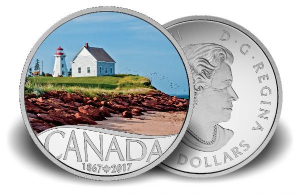 10 $ Kanada "Panmure Island" 2017 Ag -farbig- PP
