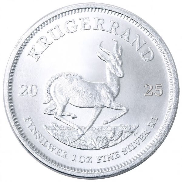 1 Rand Südafrika Krügerrand 1 oz 2025 Silber St