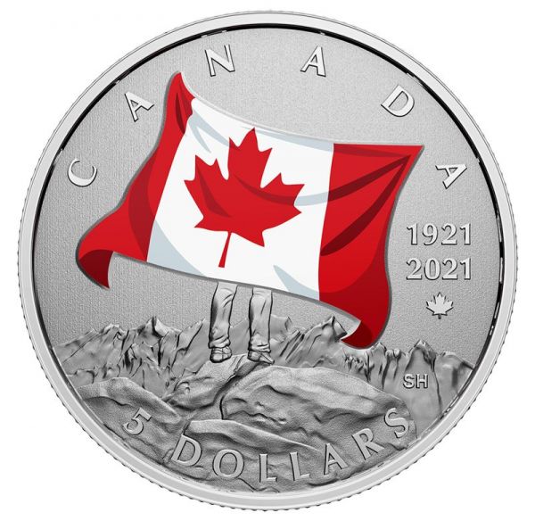 5 Dollar Kanada Moments to Hold - National Colours 21 Silber St