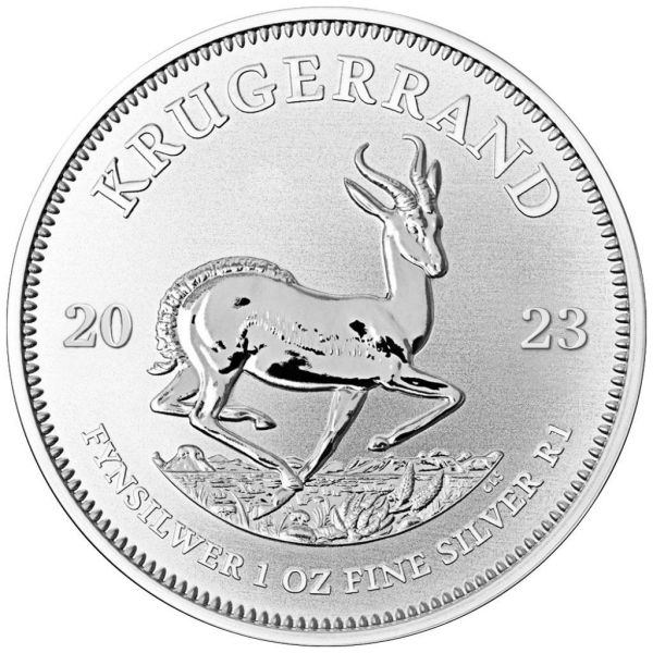 1 Rand Südafrika Krügerrand 1oz 2023 Silber St