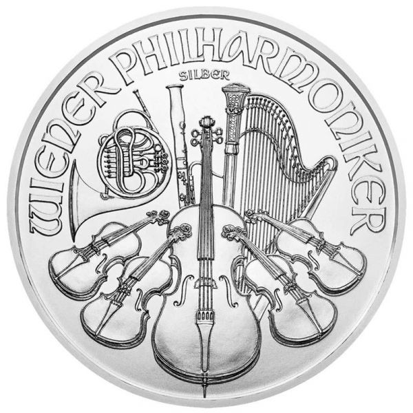1,50 Euro ÖS Wiener Philharmoniker 2022 1oz Silber St