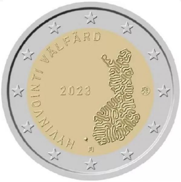 2 Euro Finnland Sozial- und Gesundheitsdienste 2023 CN bfr