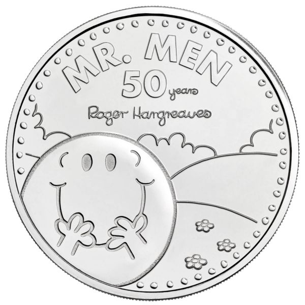 5 Pfund Großbritannien Mr. Men - Mr. Happy 2021 Cuni St