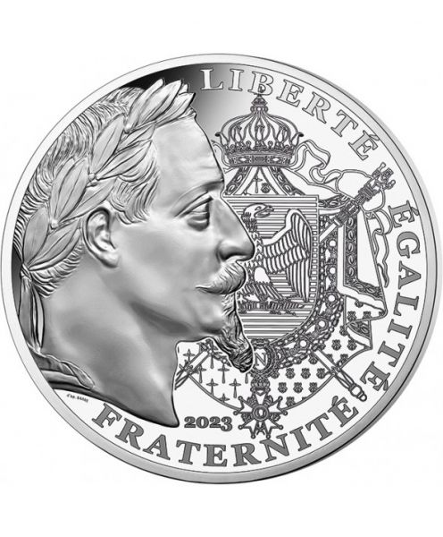 20 Euro Frankreich Napoleon Franc 2023 Silber St
