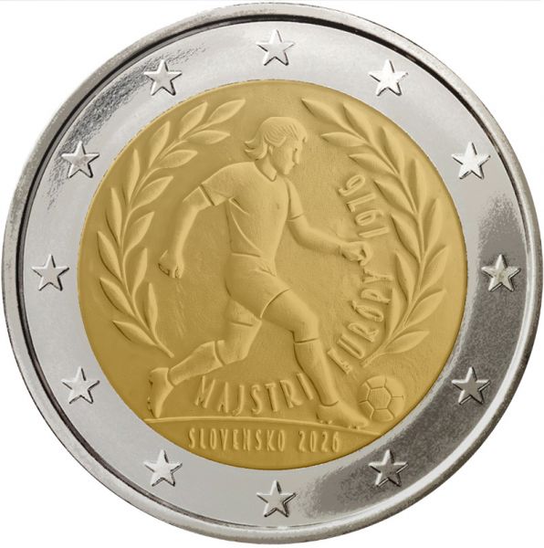 2 Euro Slowakei Fußball Sieg bei der EM 1976 2026 CN bfr