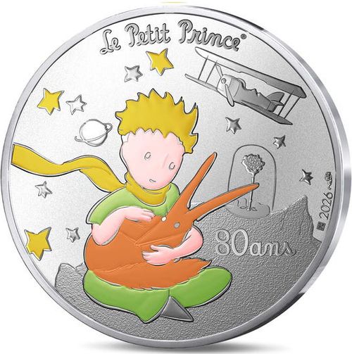 10 Euro Frankreich Der Kleine Prinz 2026 Blister Silber St