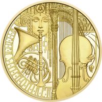 100 Euro Österreich 125 Jahre Wiener Symphoniker Gold PP 100 Euro Österreich 125 Jahre Wiener Symphoniker Gold PP