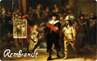 3.000 Francs Tschad Rembrandt I Die Nachtwache Coincard Au 3.000 Francs Tschad Rembrandt I Die Nachtwache Coincard Au