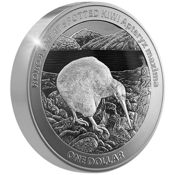 1 Dollar Neuseeland Kiwi 2024 Silber St Blister
