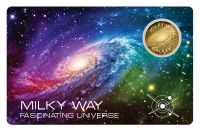 1.000 Francs Gabun Milky Way - Fascinating Universe Gold 1.000 Francs Gabun Milky Way - Fascinating Universe Gold