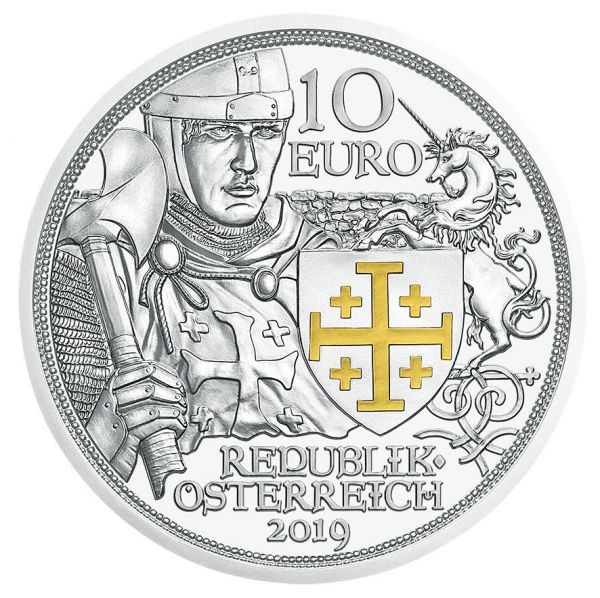 10 € Österreich "Abenteuer" 2019 Silber PP farbig