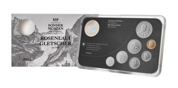 18,85 CHF Schweiz Rosenlauigletscher 2023 CuNi St