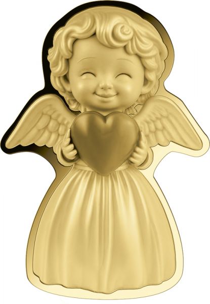 Schutzengel Shape Gold