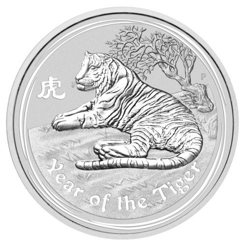 1 $ Jahr des Tigers 2010 st 1oz