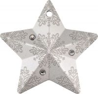 5 Dollar Cook Islands Schneeflocken Stern 2023 Silber SF 5 Dollar Cook Islands Schneeflocken Stern 2023 Silber SF